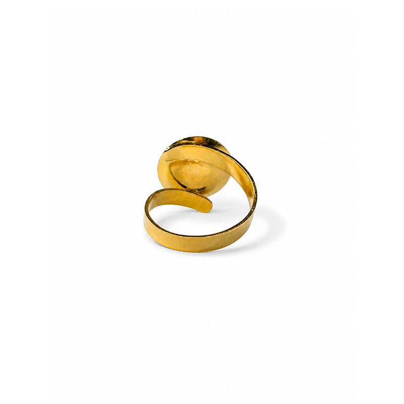 Bague "Bâtée Asymétrique", Or 18k – Image 3