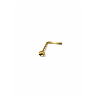 Piercing de Nez "Bâtée", Or 18k
