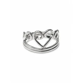 Bague Enfant "Diadème de Princesse", Argent (925/1000)
