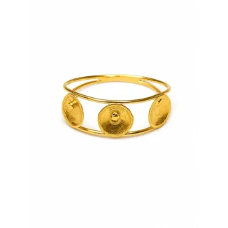Bague "Multi-Bâtées", Or 18k • Création Exclusive Atelier Rouge Carat