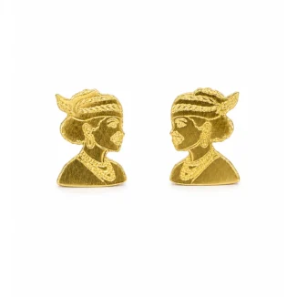 Alternative view of Boucles d’Oreilles "Cayennaise", Or 18k • Version Exclusive Atelier Rouge Carat