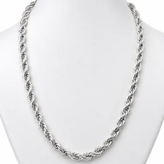 Chaîne "Maille Corde" (50 cm), Argent